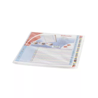 Elválasztólap, A4, Maxi regiszteres 1-31 laminált karton előlap 100210 Esselte – Tonerklinika Debrecen
