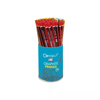 Grafitceruza HB, háromszögletű, Connect 72 db/pohár – Tonerklinika Debrecen