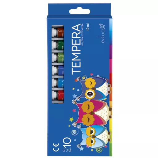 Tempera 10x12ml, -es készlet Educa vegyes szín – Tonerklinika Debrecen