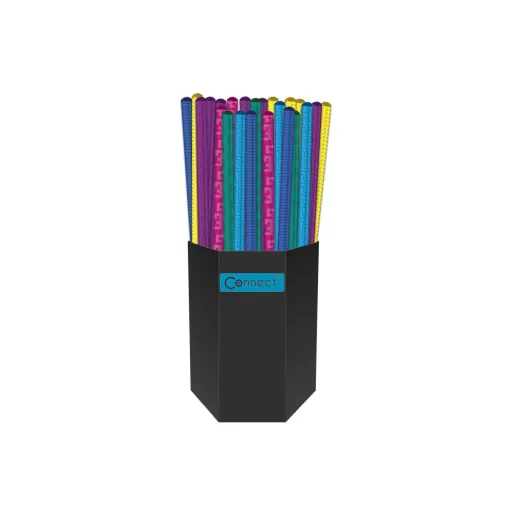 Grafitceruza HB, metál színű kerek test, Connect 72 db/csomag, – Tonerklinika Debrecen