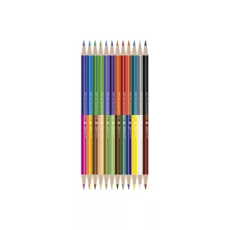 Színes ceruza készlet, kétvégű duocolor 12/24 szín Connect 24 klf. szín – Tonerklinika Debrecen