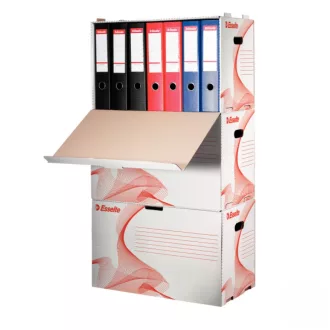 Archiváló konténer iratrendezők tárolására előre nyíló fedéllel 10964 Esselte – Tonerklinika Debrecen