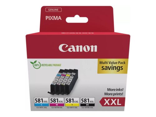 Canon CLI-581XXL Tintapatron Multipack 4x11,7 ml