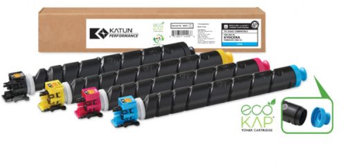 Utángyártott KYOCERA TK8375 Toner Bk 30000 oldal kapacitás KATUN