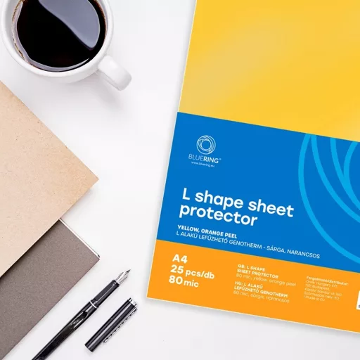 Genotherm 'L' A4, 80 micron sárga 25 db/csomag, Bluering®, – Tonerklinika Debrecen