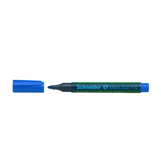 Tábla- és flipchart marker utántölthető 1-3mm, kúpos Schneider Maxx Eco 110 kék – Tonerklinika Debrecen