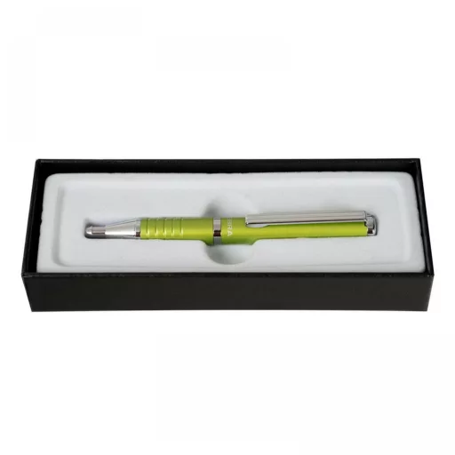 Golyóstoll metál teazöld test, Zebra SLF1, írásszín kék – Tonerklinika Debrecen