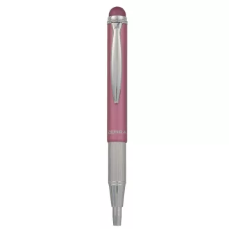 Golyóstoll metál rózsa test, Zebra Stylus Telescopic, írásszín kék – Tonerklinika Debrecen