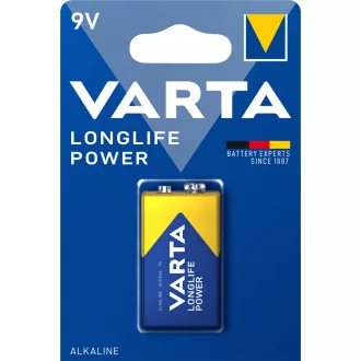 Elem 9V 6LR61 Longlife Power 1 db/csomag, Varta – Tonerklinika Debrecen