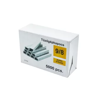 Tűzőkapocs 9/8 horganyzott SuperStrong 5000 kapocs – Tonerklinika Debrecen