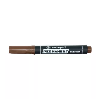 Alkoholos marker 2,5mm, kerek hegyű, Centropen 8566 barna – Tonerklinika Debrecen