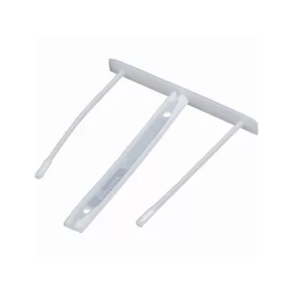 Lefűzőklip, műanyag, 85mm, Fellowes® Bankers Box, 100 db/csomag, fehér – Tonerklinika Debrecen