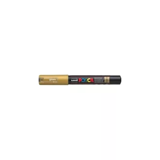 Dekormarker 0,7-1mm, Uni Posca PC-1M arany – Tonerklinika Debrecen