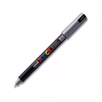 Dekormarker 0,7-1mm, Uni Posca PC-1M ezüst – Tonerklinika Debrecen