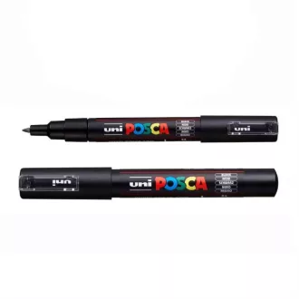 Dekormarker 0,7-1mm, Uni Posca PC-1M fekete – Tonerklinika Debrecen