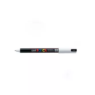 Dekormarker 0,7mm, Uni Posca PC-1MR fehér – Tonerklinika Debrecen