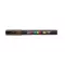 Dekormarker 0,9-1,3mm, Uni Posca PC-3M barna – Tonerklinika Debrecen