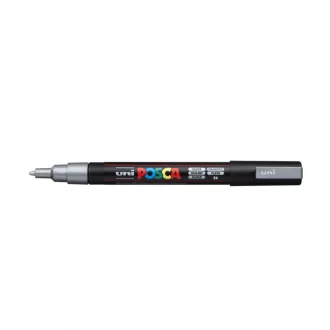 Dekormarker 0,9-1,3mm, PC-3M Uni Posca ezüst – Tonerklinika Debrecen
