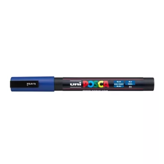 Dekormarker 0,9-1,3mm, Uni Posca PC-3M kék – Tonerklinika Debrecen