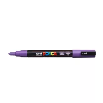 Dekormarker 0,9-1,3mm, Uni Posca PC-3M lila – Tonerklinika Debrecen