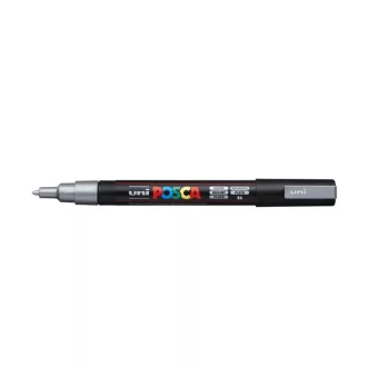 Dekormarker 1,8-2,5mm, Uni Posca PC-5M ezüst – Tonerklinika Debrecen