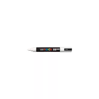 Dekormarker 1,8-2,5mm, Uni Posca PC-5M fehér – Tonerklinika Debrecen