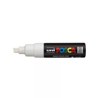 Dekormarker 8mm, Uni Posca PC-8K fehér – Tonerklinika Debrecen