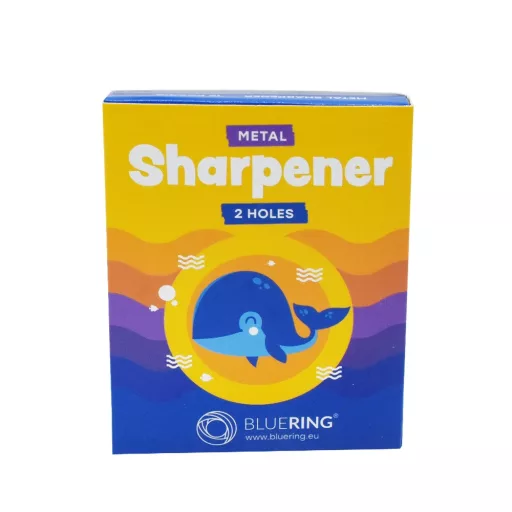 Hegyező 2 lyukú fém, Bluering®, Bálnás – Tonerklinika Debrecen