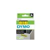 Feliratozógép szalag Dymo D1 S0720580/45018 12mmx7m ORIGINAL fekete/sárga