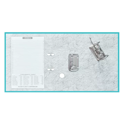Iratrendező A4, 5cm,lapraszerelt, Bluering® Smart türkiz – Tonerklinika Debrecen