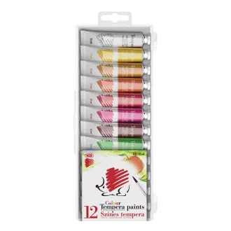 Tempera színes 12x12ml, Süni Ico 12 klf. szín – Tonerklinika Debrecen