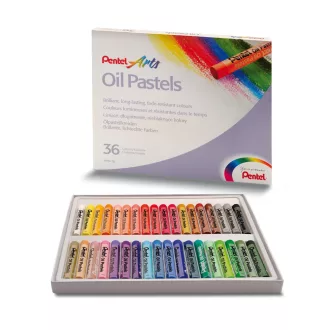 Kréta olajpasztell készlet, PHN-36U Pentel, 36 klf. szín – Tonerklinika Debrecen