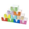 Kockatömb 9x9x6cm, színes karton doboz tartóban Bluering® fehér – Tonerklinika Debrecen
