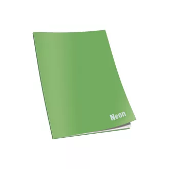 Füzet A4, 40+2lap, vonalas 80g. Connect neon lakk borító – Tonerklinika Debrecen