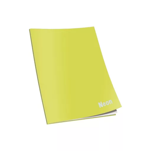 Füzet A4, 40+2lap, vonalas 80g. Connect neon lakk borító – Tonerklinika Debrecen