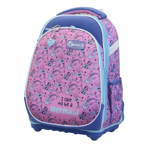 Iskolatáska anatómiai Connect Hableány lila türkiz – Tonerklinika Debrecen