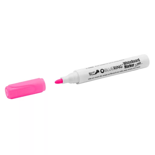 Táblamarker kerek test Bluering® neon pink – Tonerklinika Debrecen
