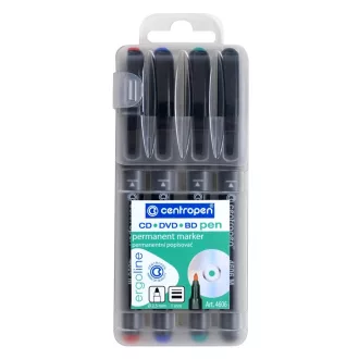 Alkoholos marker 1mm, CD/DVD Liner M Centropen 4606 4-es klt – Tonerklinika Debrecen