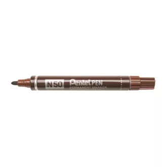 Alkoholos marker fém testű 4,3mm kerek hegyű N50-EE Pentel Extreme barna – Tonerklinika Debrecen