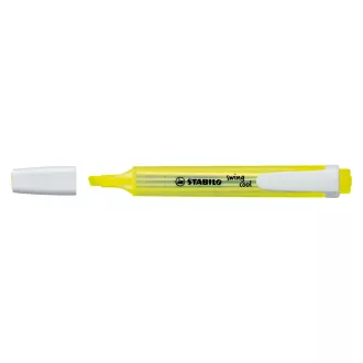 Szövegkiemelő 1-4mm, vágott hegy Stabilo Swing cool 275/24 sárga – Tonerklinika Debrecen