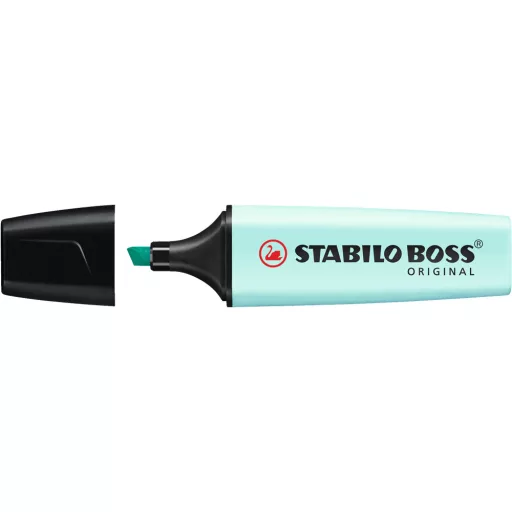 Szövegkiemelő 2-5mm, vágott hegyű, STABILO Boss original Pastel türkiz – Tonerklinika Debrecen