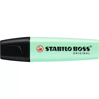 Szövegkiemelő 2-5mm, vágott hegyű, STABILO Boss original Pastel menta – Tonerklinika Debrecen