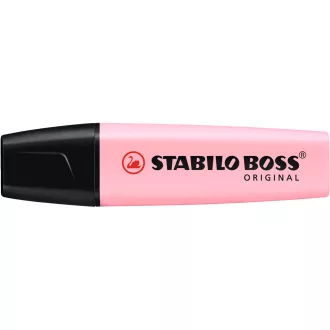 Szövegkiemelő 2-5mm, vágott hegyű, STABILO Boss original Pastel pink – Tonerklinika Debrecen