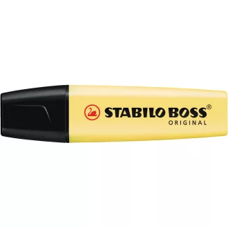 Szövegkiemelő 2-5mm, vágott hegyű, STABILO Boss original Pastel vanília – Tonerklinika Debrecen