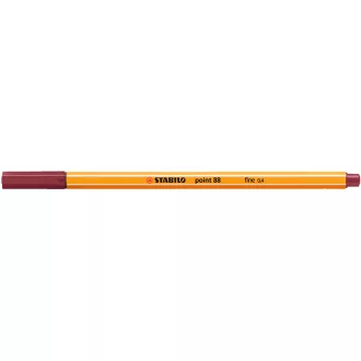 Rostirón, tűfilc 0,4mm, STABILO Point 88 bordó – Tonerklinika Debrecen