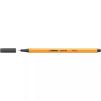Rostirón, tűfilc 0,4mm, STABILO Point 88 mélyszürke – Tonerklinika Debrecen
