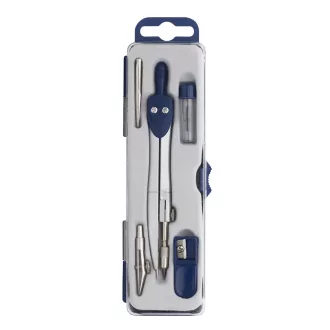 Körző készlet fém 5 db-os S1005L Ico kék – Tonerklinika Debrecen