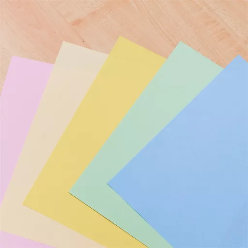 Másolópapír, színes, vegyes színek A4, 80 g Bluering® 5x20 ív/csomag, pasztell színes – Tonerklinika Debrecen