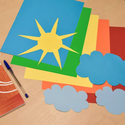 Másolópapír, színes, vegyes színek A4, 80g Bluering® 5x20 ív/csomag, intenzív színes – Tonerklinika Debrecen