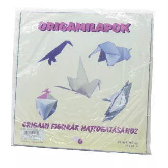 Origami papír 20x20cm, 20 lapos – Tonerklinika Debrecen